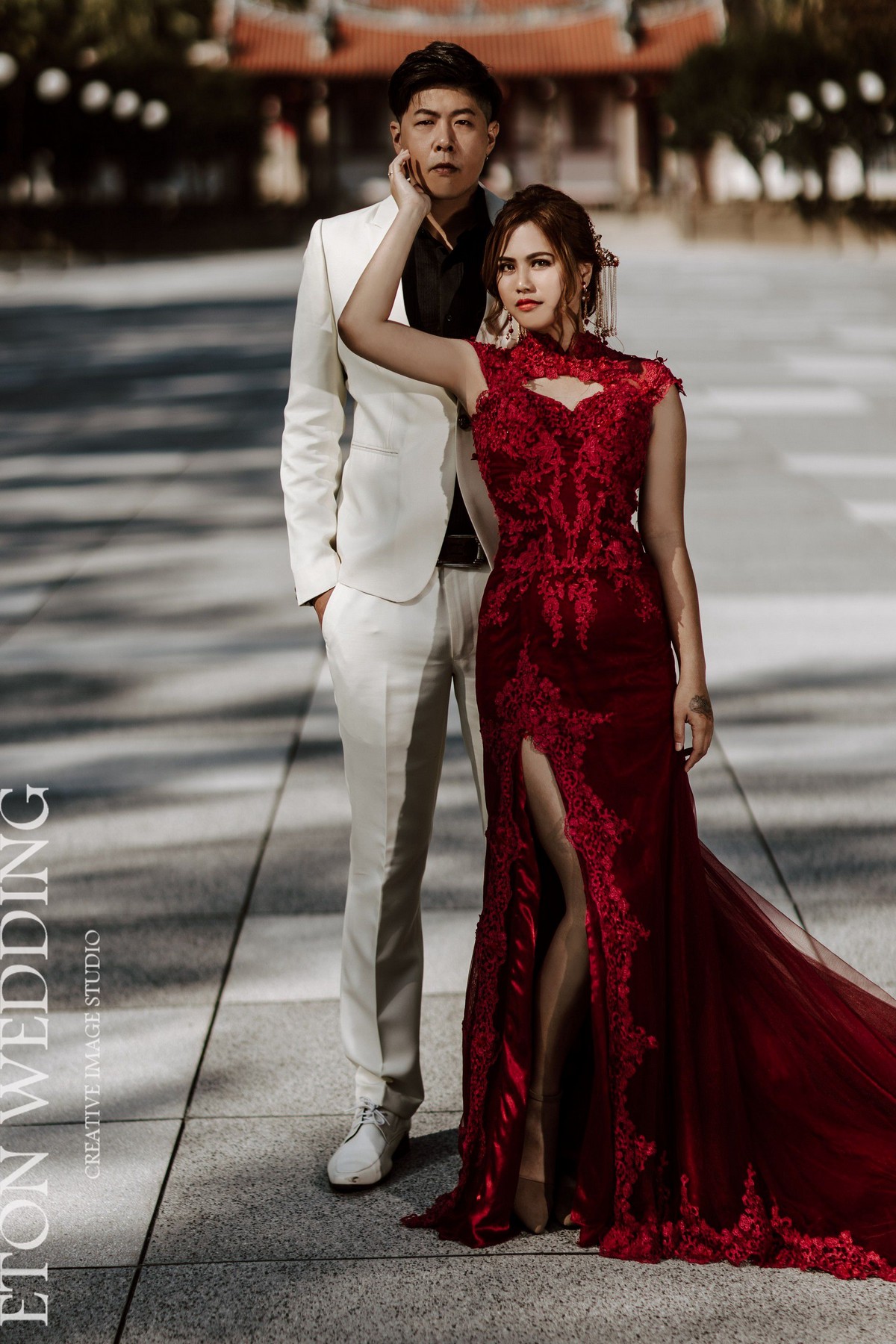 新竹婚紗外拍,新竹孔廟婚紗照
